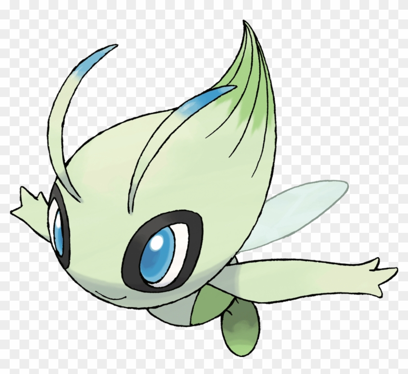 Celebi - Pokemon Celebi Png Clipart