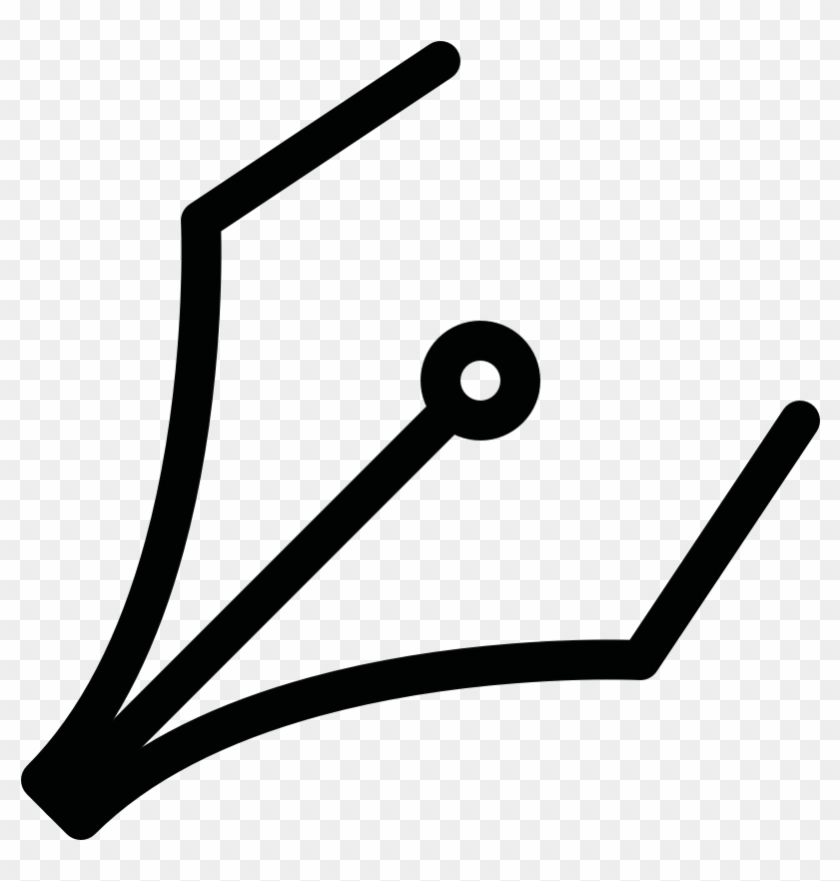 Graphic Edit Fountain Pen - Pen Icon Png Clipart #1070228