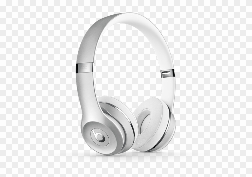 Beats By Dr Dre Solo 2 Silver Clipart #1070424