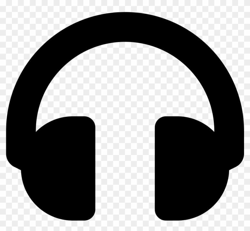 Open - Font Awesome Headphones Clipart #1070610