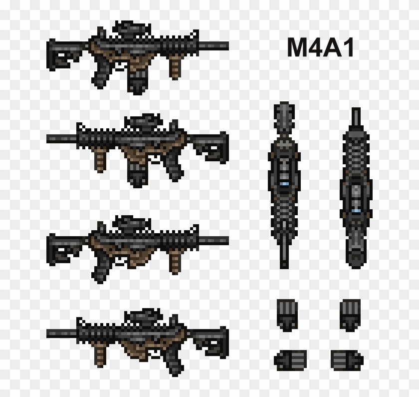 M4 Carbine , Png Download - Ranged Weapon Clipart