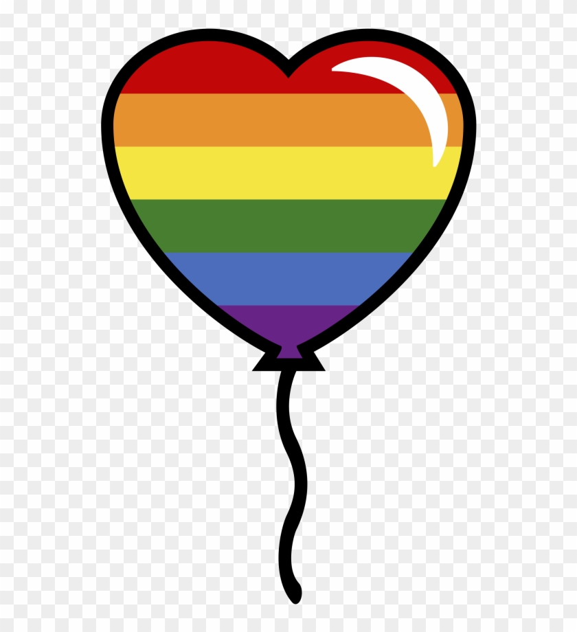 Bandera Gay Png , Png Download - Heart Clipart #1070649