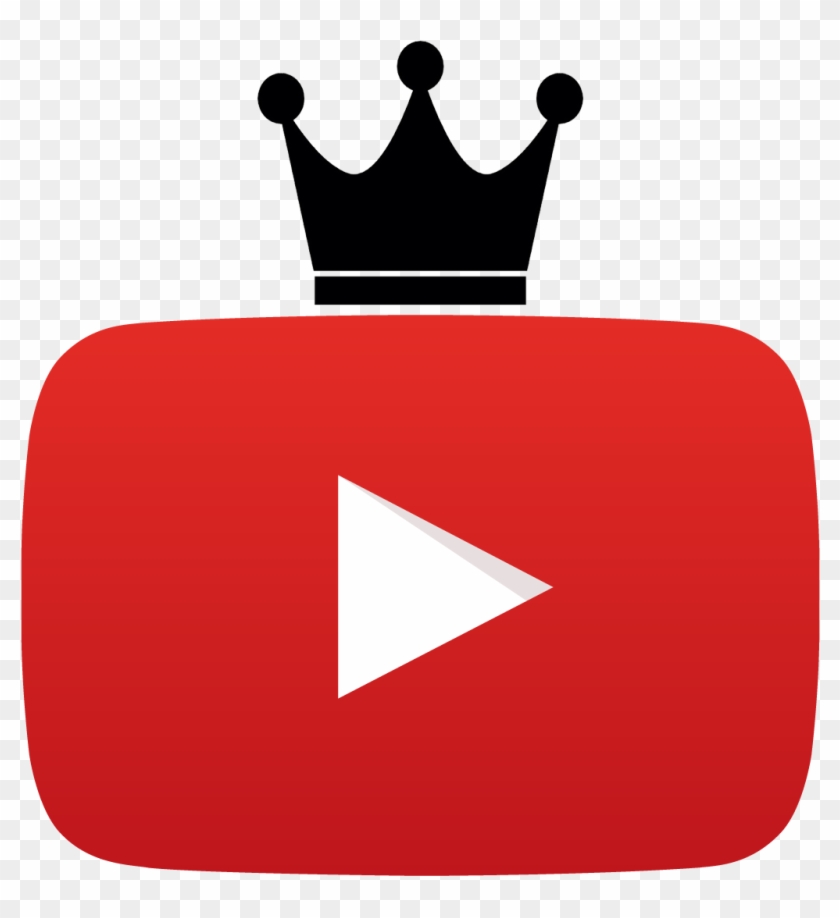 Youtube Video Marketing - Youtube With Crown Clipart