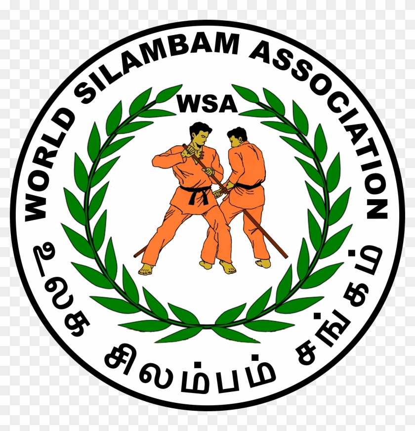World Silambam Logo Clipart