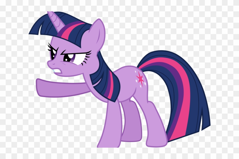 Angry Emoji Clipart Unicorn - My Little Pony Twilight Angry - Png Download