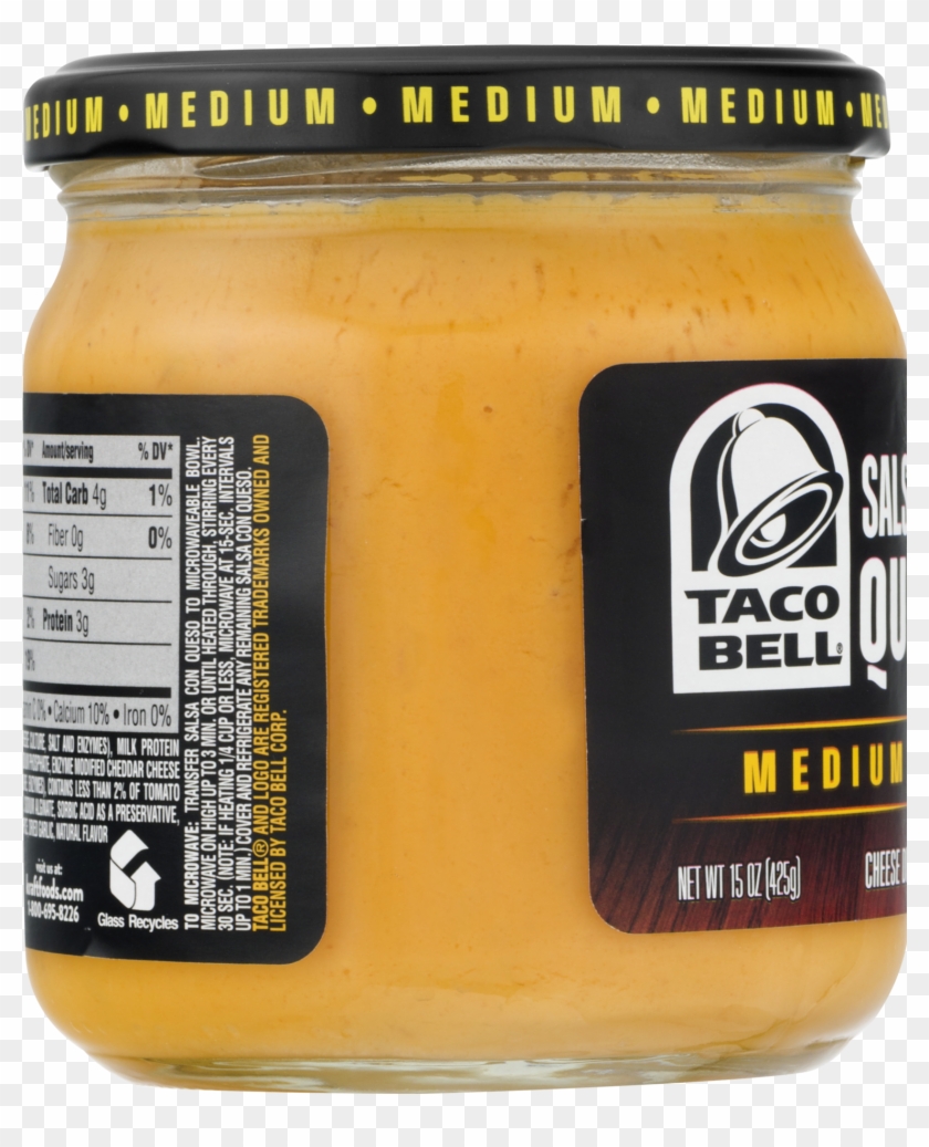 Taco Bell Medium Salsa Con Queso Cheese Dip, 15 Oz - Taco Bell Clipart #1071003