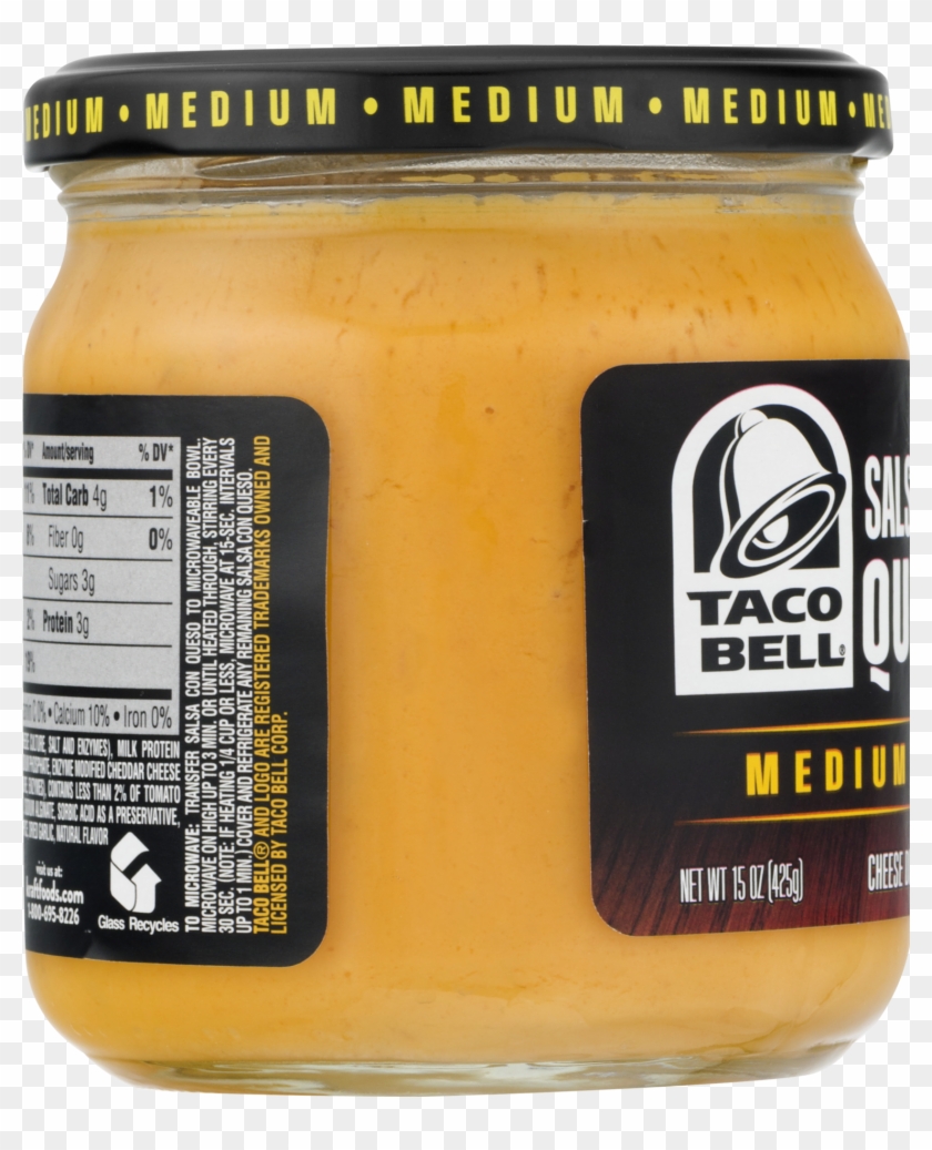 Taco Bell Medium Salsa Con Queso Cheese Dip, 15 Oz - Taco Bell Clipart