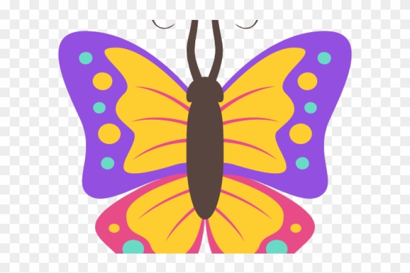Emoji Clipart Butterfly - Love - Png Download #1071009