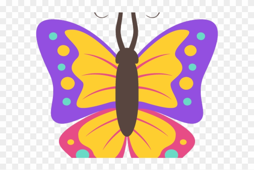 Emoji Clipart Butterfly - Love - Png Download