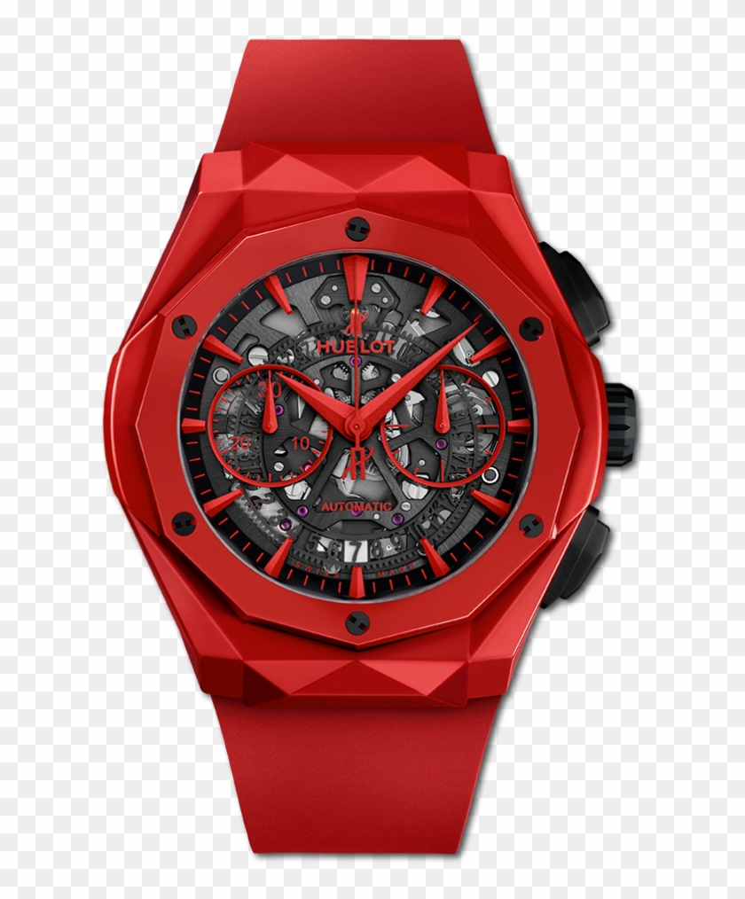 Classic Fusion Aerofusion Chronograph Orlinski Red - 525 Cf 0130 Rx Orl19 Png Clipart #1071082