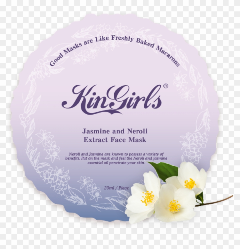 Kins Jasmine Neroli Extract Face Mask 20ml - Kingirls Mask Clipart #1071084