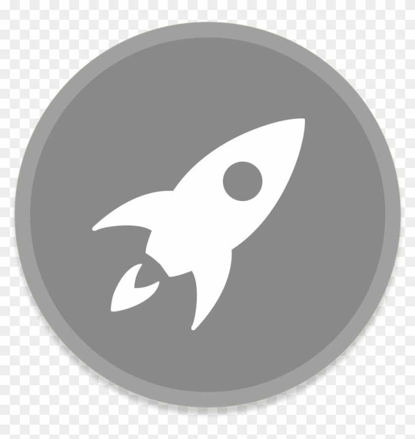 Launchpad Rocket Icon - Launchpad Mac Symbol Png Clipart #1071626