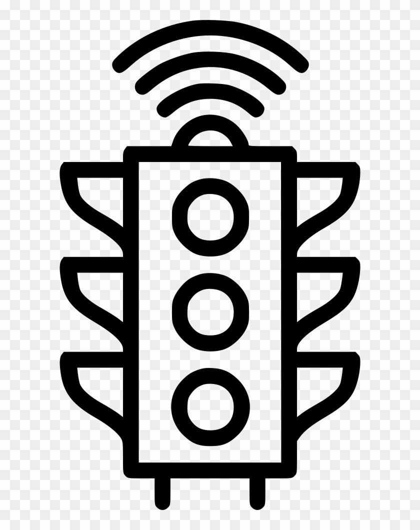 Png File Svg - Traffic Light Clipart Black And White Transparent Png