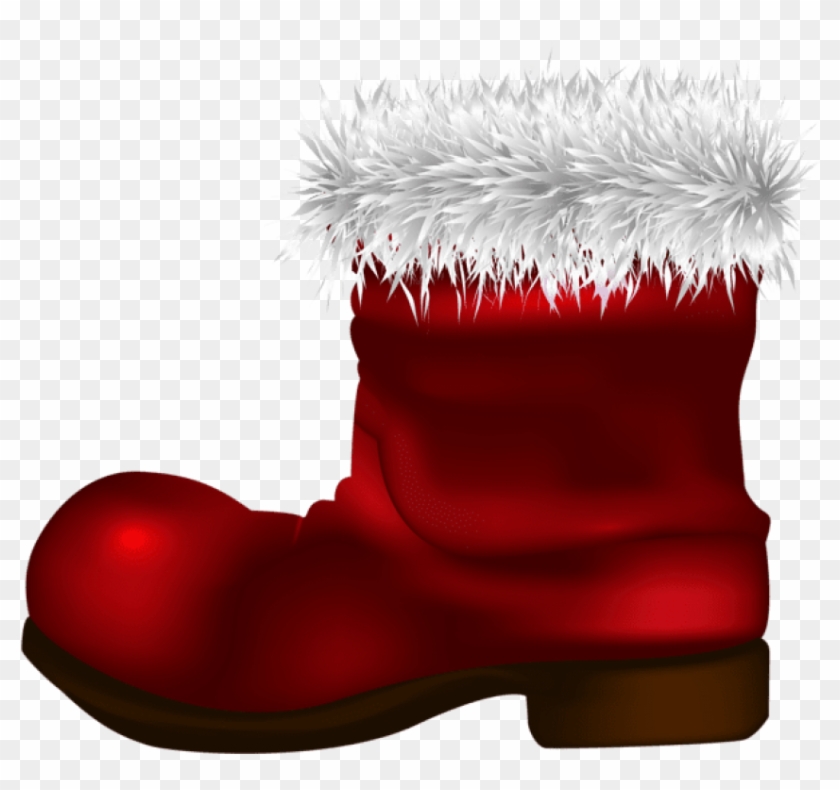 Free Png Santa Claus Boot Png - Santa Claus Boots Png Clipart #1071759