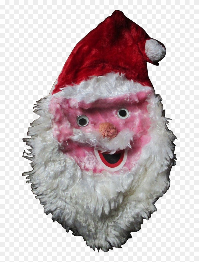 Creepy Pajama Bag Head - Vintage Santa Claus Png Clipart #1071794