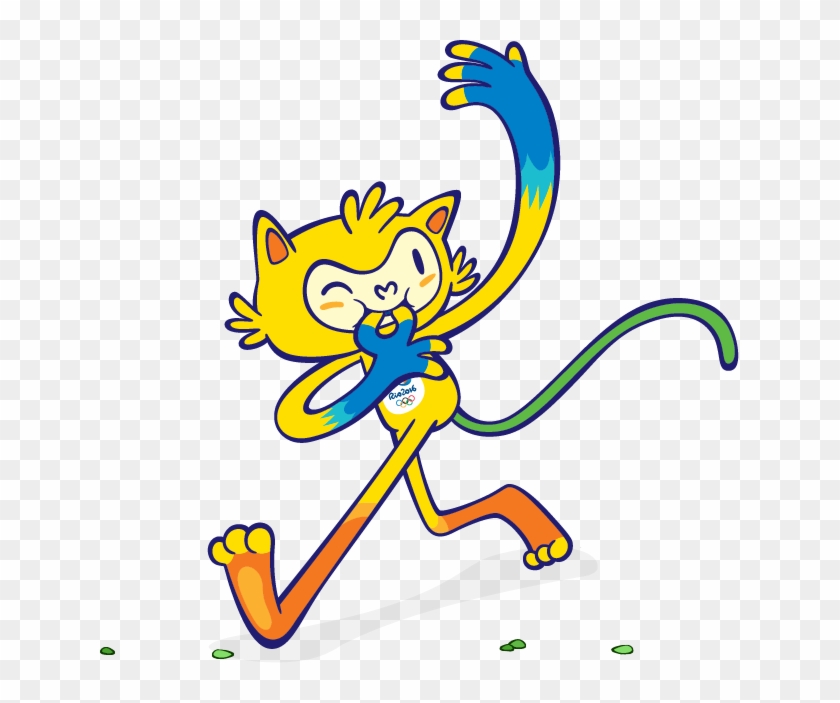 Rio 2016 Olympics Mascot Png - Rio Olympics Mascot Png Clipart #1072104