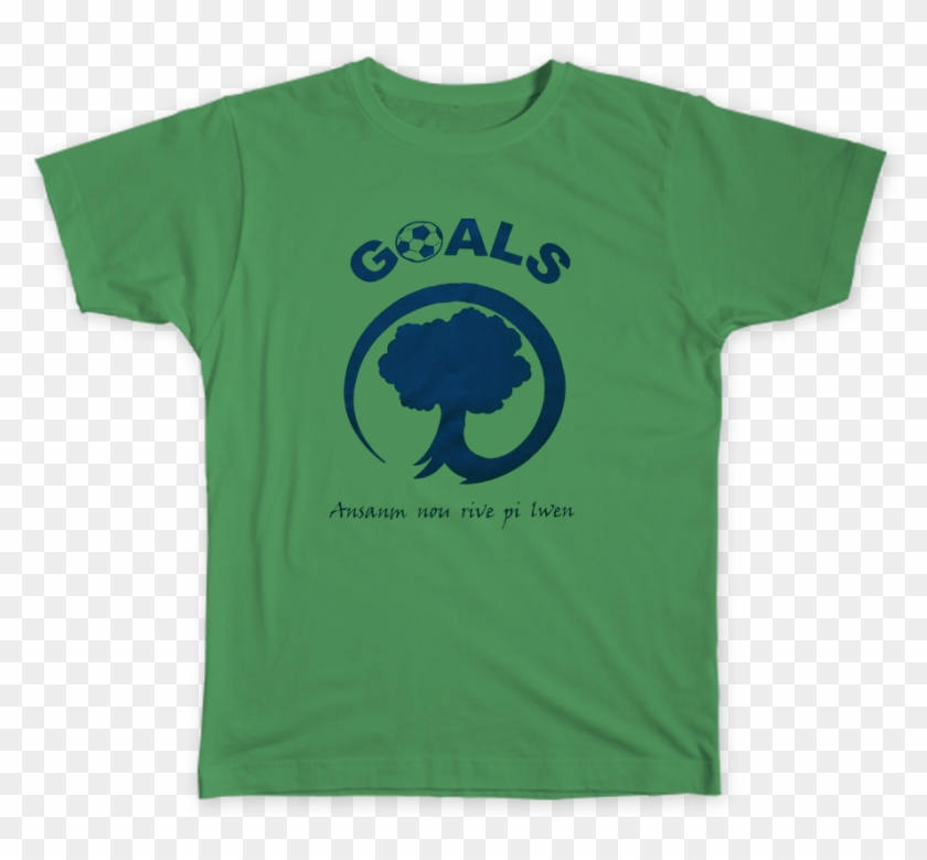 Green Goals T-shirt - Wall Decal Clipart