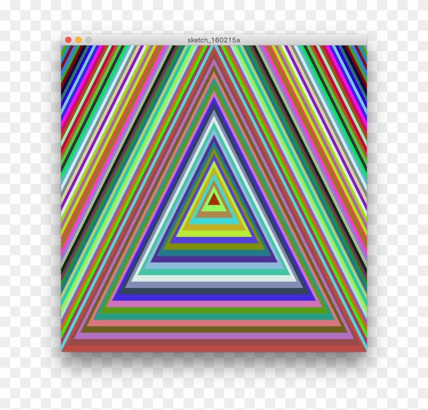 Trippy Triangles - Alte Clipart
