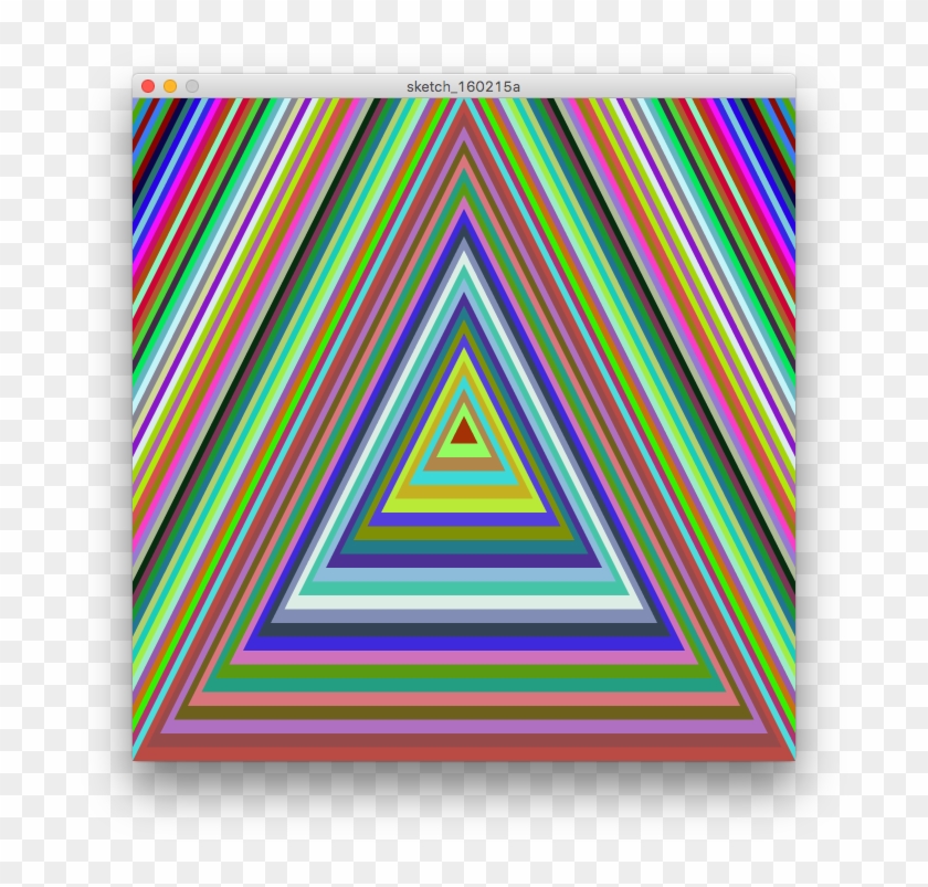 Trippy Triangles - Alte Clipart #1072715