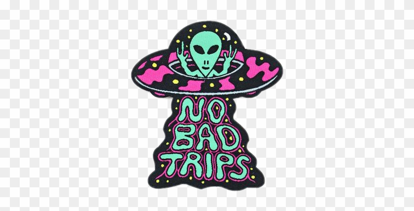 Trippy Trippy Sticker Tumblr Grunge Sticker Quote - No Bad Trips Clipart