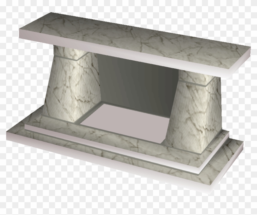 Old Marble Fireplace Clipart #1072746