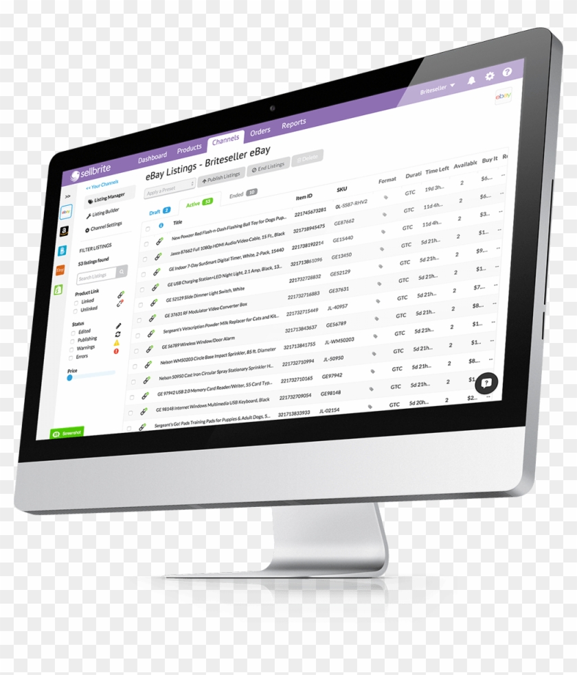 Ebay Listing Software - Amazon Listing Software Clipart #1072828