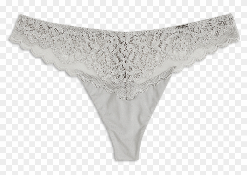 Thong Low Grey - Panties Clipart #1072975