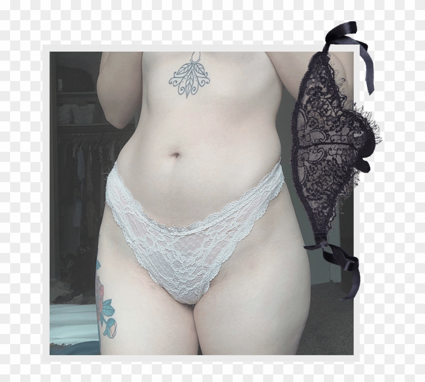 Pink Lace Thong - Lingerie Top Clipart #1073265