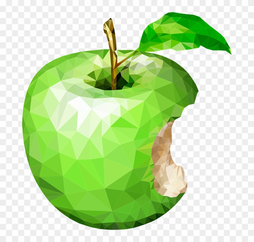 Green Apple Transparent Fruit Image Pngriver Png Pics - Яблоко Png Clipart