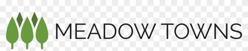 Meadow Towns Logo - Line Art Clipart