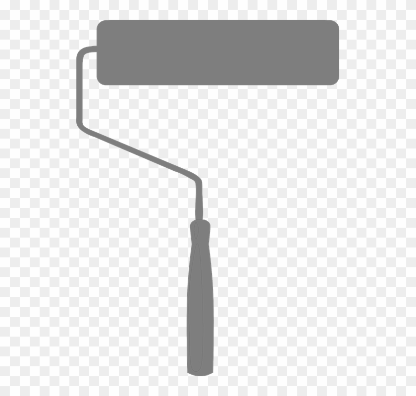 Paint Roller, Painting, Roller, Decorating, Painter - Paint Roller Clip Art - Png Download #1073595