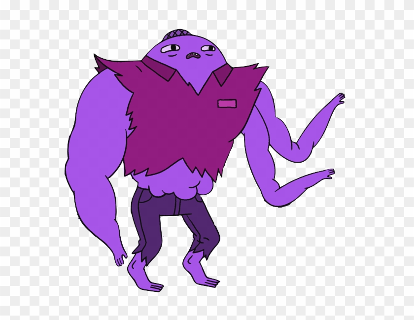 Dark Purple Adventure Time - Cartoon Clipart #1073780