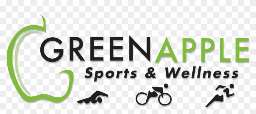 Greenapple Sports & Wellness Logo - Graphic Design Clipart