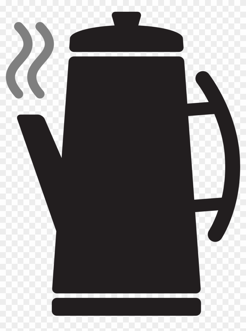 Clip Royalty Free Coffee Pot Clipart - Coffee Pot Png Vector Transparent Png #1073981