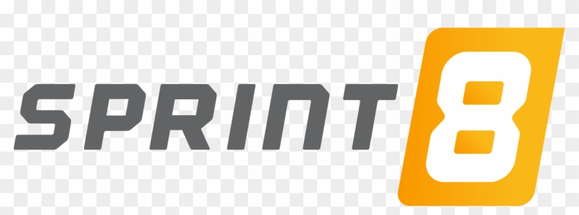 Sprint 8 Logo Rgb Grey W-gradient - Sprint 8 Clipart