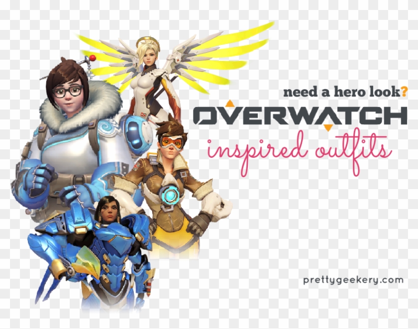 Overwatch Character Outfit Inspired Clipart