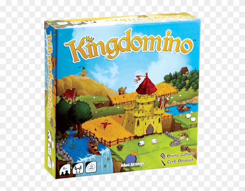 Kingdomino Board Game - Similar To Carcassonne Game Clipart