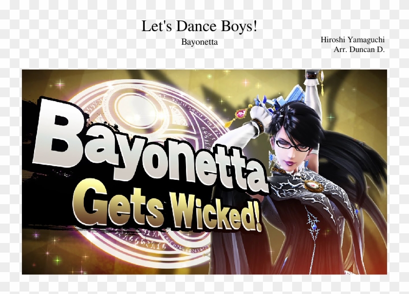 Let's Dance Boys Sheet Music Composed By Hiroshi Yamaguchi - Poster Clipart