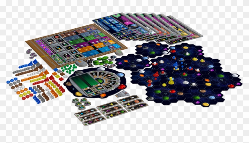 Shoot For The Stars - Gaia Project Board Game Clipart #1075550