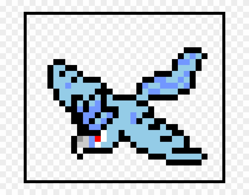 Articuno Pixel Art - Minecraft Articuno Pixel Art Clipart #1075723