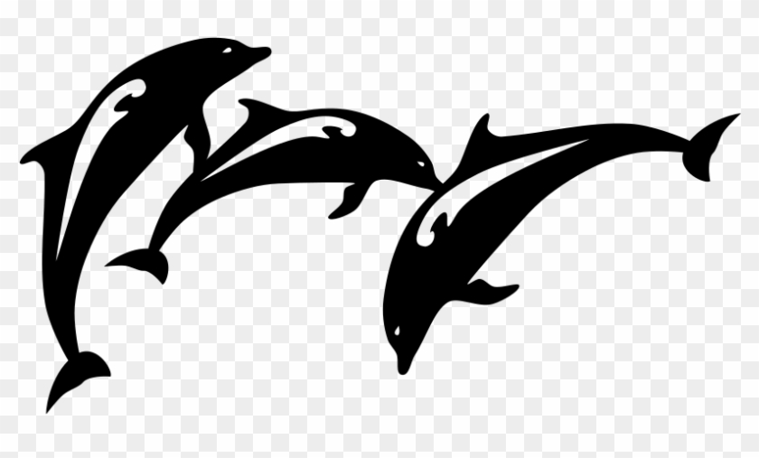 Big Image - Common Bottlenose Dolphin Clipart