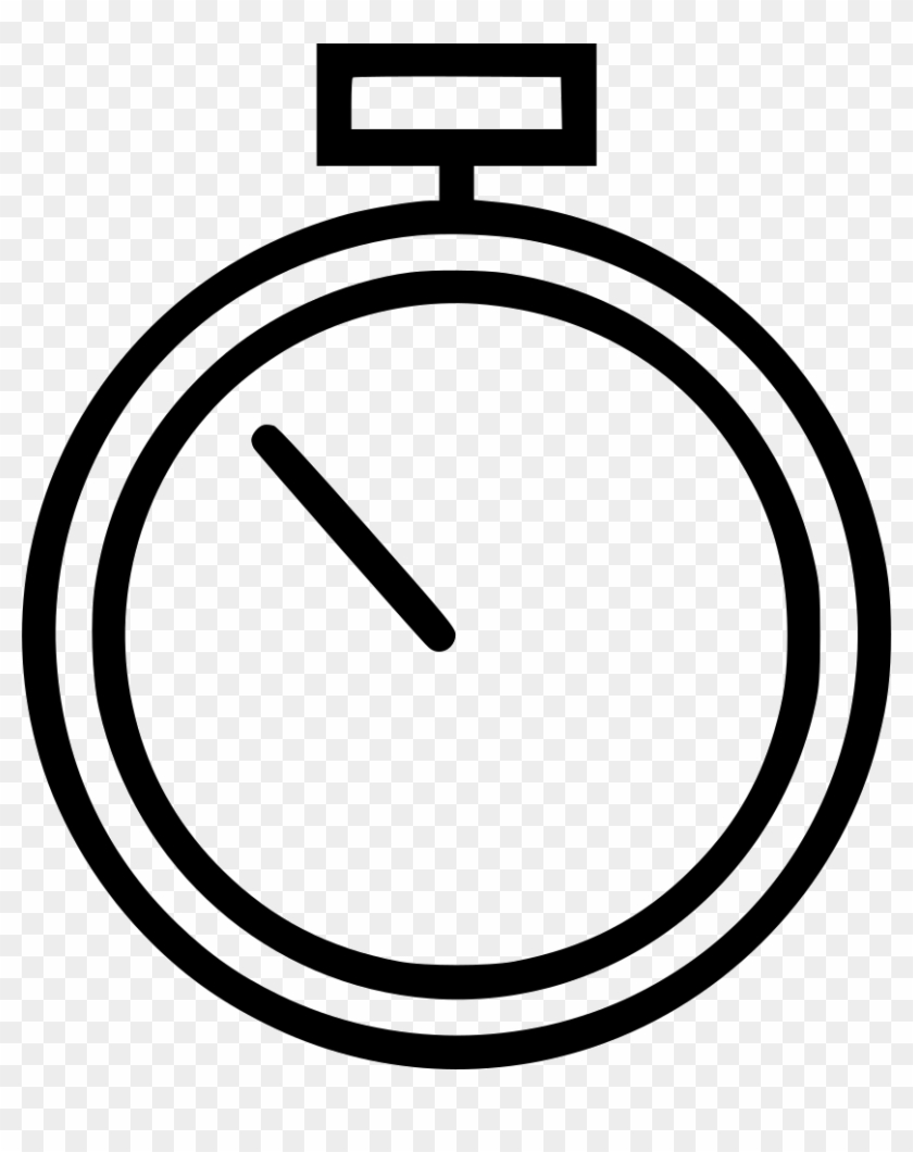 Stop Watch Clock Timer Png Icon Free - Anfänger Schild Clipart #1076141