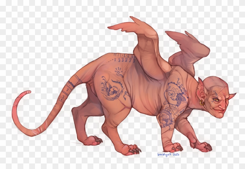 Sphynx Sphinx - Cartoon Clipart #1076600