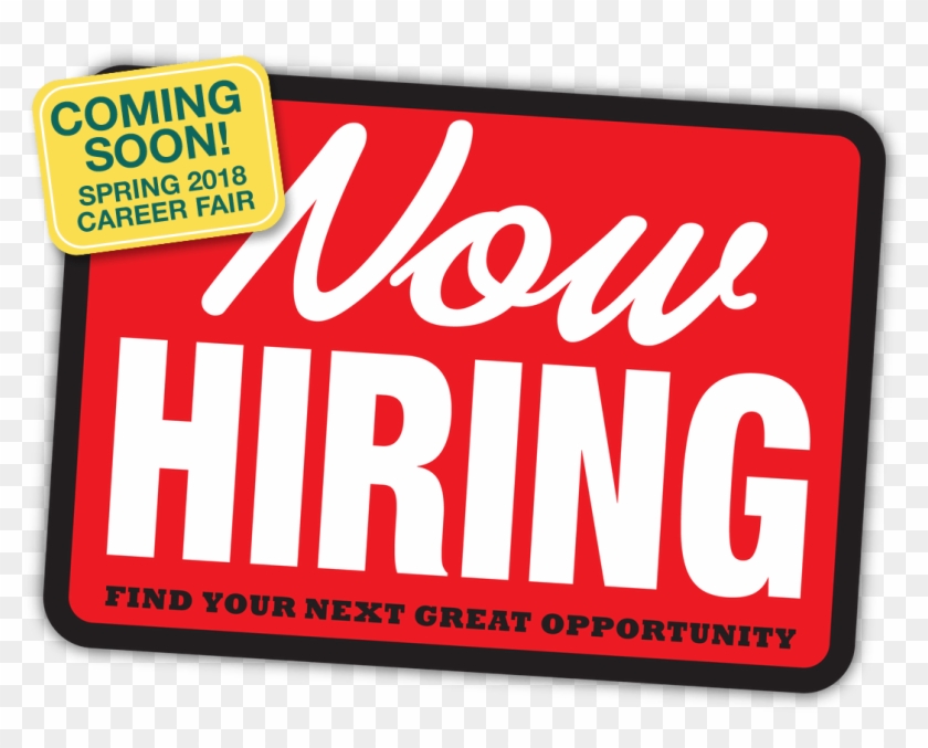 Now Hiring - Spring - Carmine Clipart