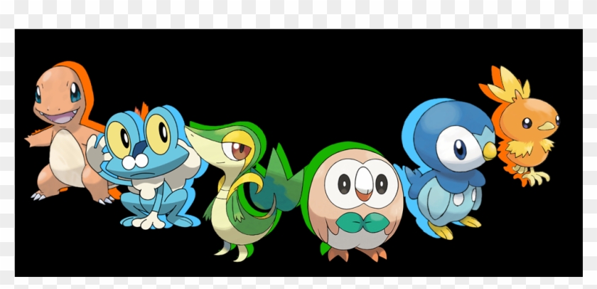 Pokemon Starters - Cartoon Clipart #1076960
