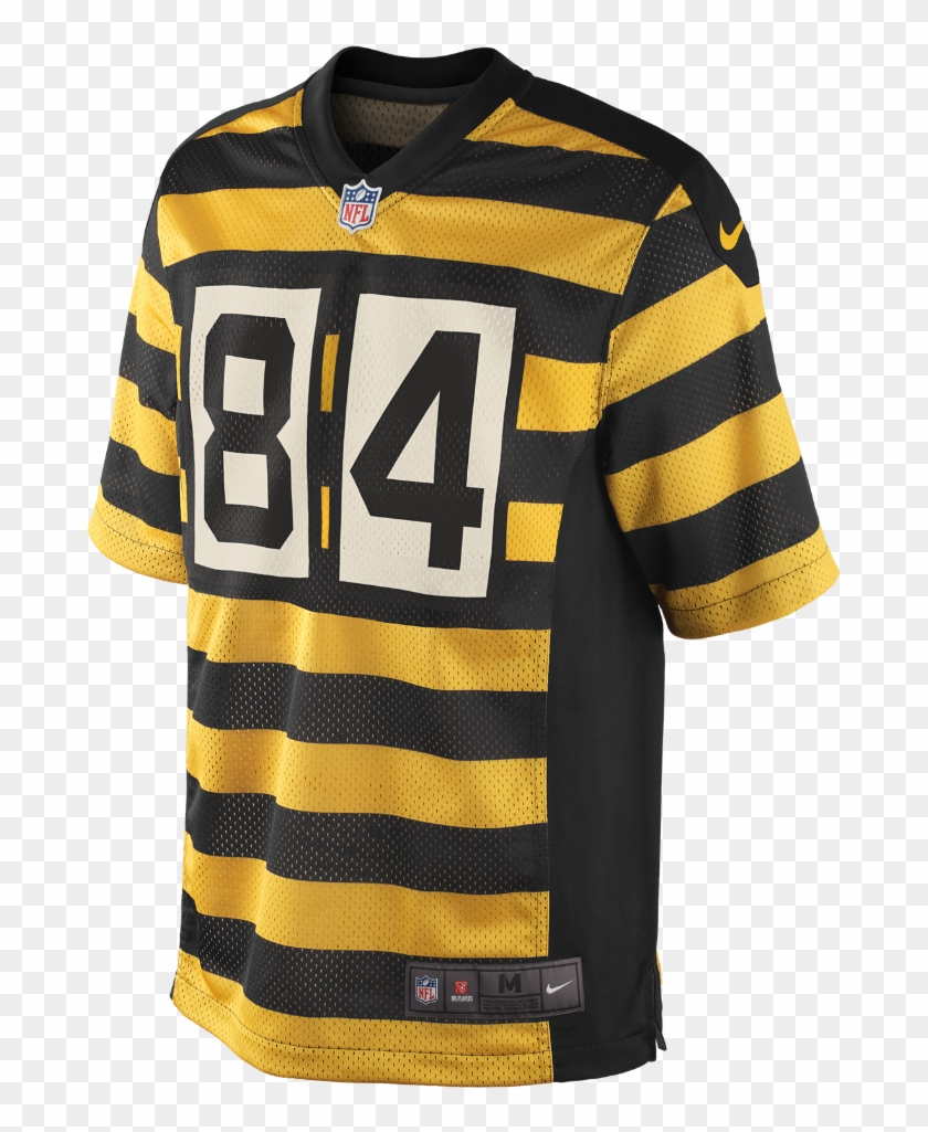 Nike Nfl Pittsburgh Steelers Men's Football Alternate - Steelers Big Ben Jersey Clipart