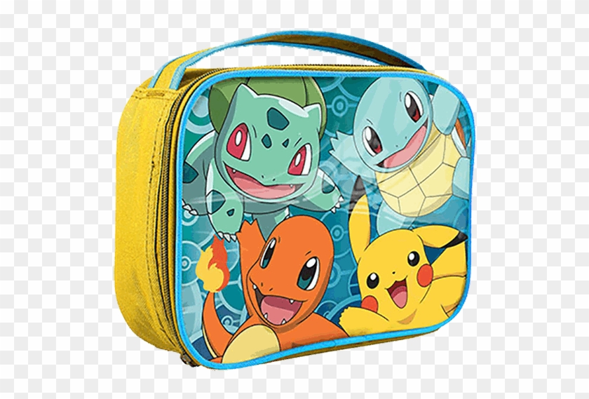 Kanto Starter Lunch Bag - Cartoon Clipart