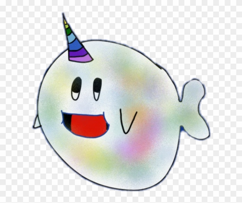 Narwhal Sticker - Cartoon Clipart #1077122