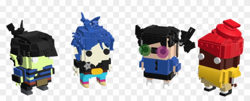 Gorillaz Lego Clipart #1077466