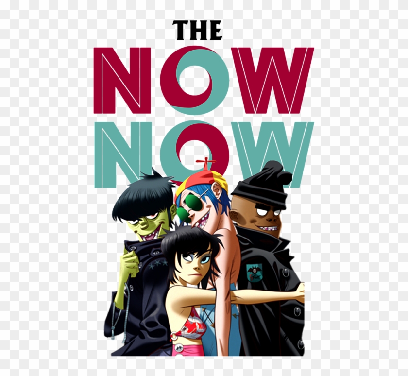Bleed Area May Not Be Visible - Gorillaz Now Now Tour Art Clipart